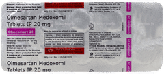 Olmesmart 20 Tablet 10 Olmesmart 20 Tablet 10